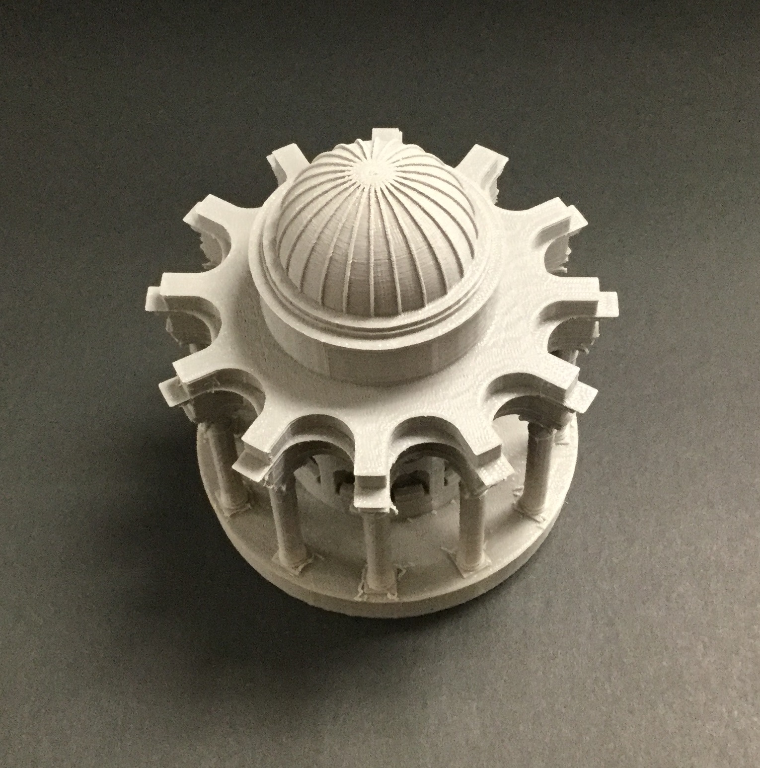 Greco-Roman Temple 3D model manufactured Veronica Fischer